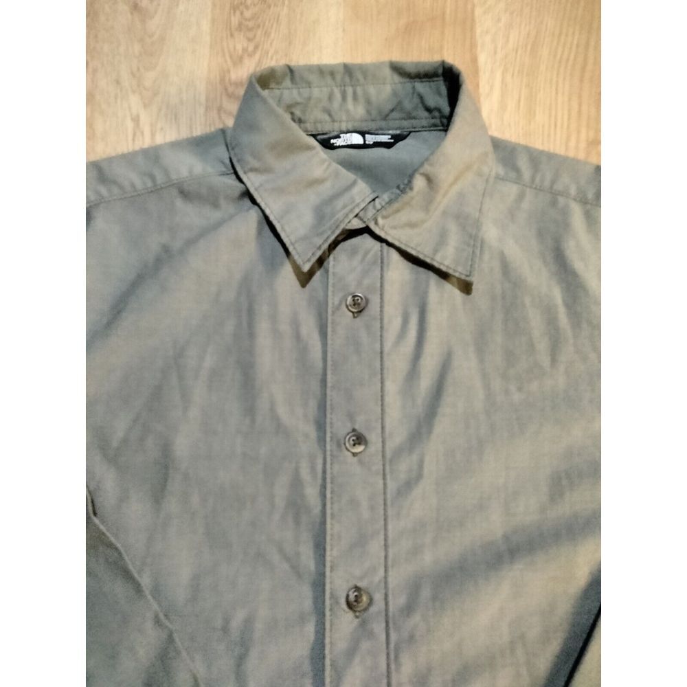 The North Face Olive Casual Button Down Shirt